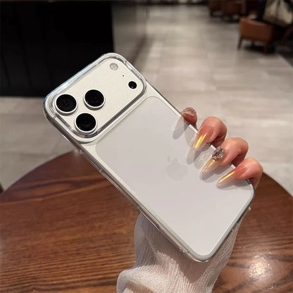Ultra-Thin Clear iPhone Case - Transparent HD Hard PC Slim Matte Frosted Cover for iPhone 12–18, Plus, Air & Pro Max Models