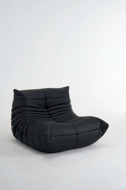 Caterpillar Togo Single Sofa – Tatami-Style Leisure Chair for Living Room or Bedroom, Reading & Relaxing Seat