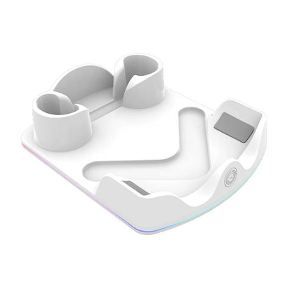 Meta Quest 3S Charging Dock – Fast VR Headset Station with RGB Light & Controller Holder for Quest 3S/3/2