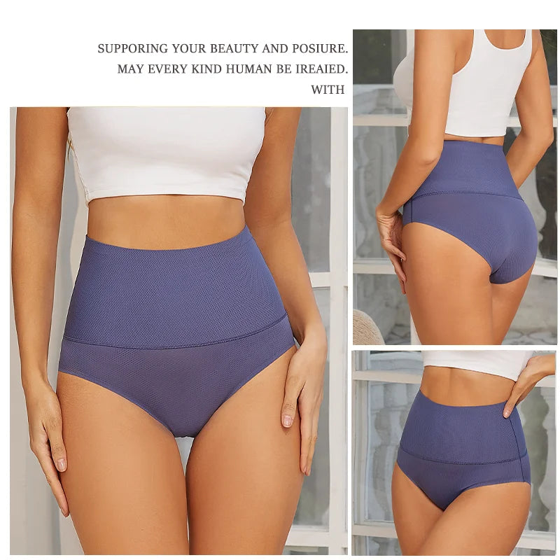 New Seamless Women's Sexy High Waist Briefs - Shapewear Tummy Reducer, Slimming Control Panties, Butt Lifter Lingerie in S-XXL