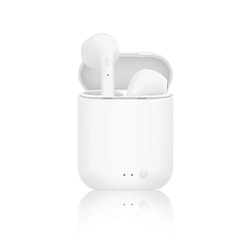 I12 Macaron Bluetooth Headset – Matte Wireless Sports Earbuds, Binaural Bluetooth 5.0