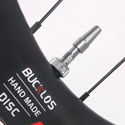 BUCKLOS Tubeless Presta Valves 40–100mm — Aluminum Alloy Bike Valve Stem for Road & MTB