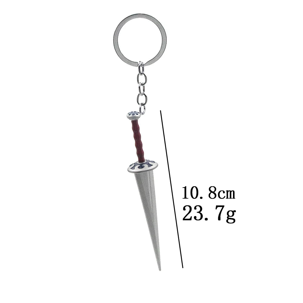 Seven Deadly Sins Anime Keychain - Meliodas & Hawk Pendant Key Ring Jewelry Souvenir for Fans