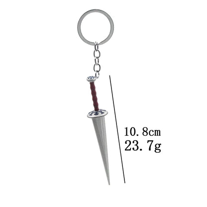 Seven Deadly Sins Anime Keychain - Meliodas & Hawk Pendant Key Ring Jewelry Souvenir for Fans