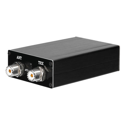 ATU-100-0A Mini Automatic Antenna Tuner – 1.8-55MHz with OLED Display, Aluminum Alloy Case, 1500mAh Battery