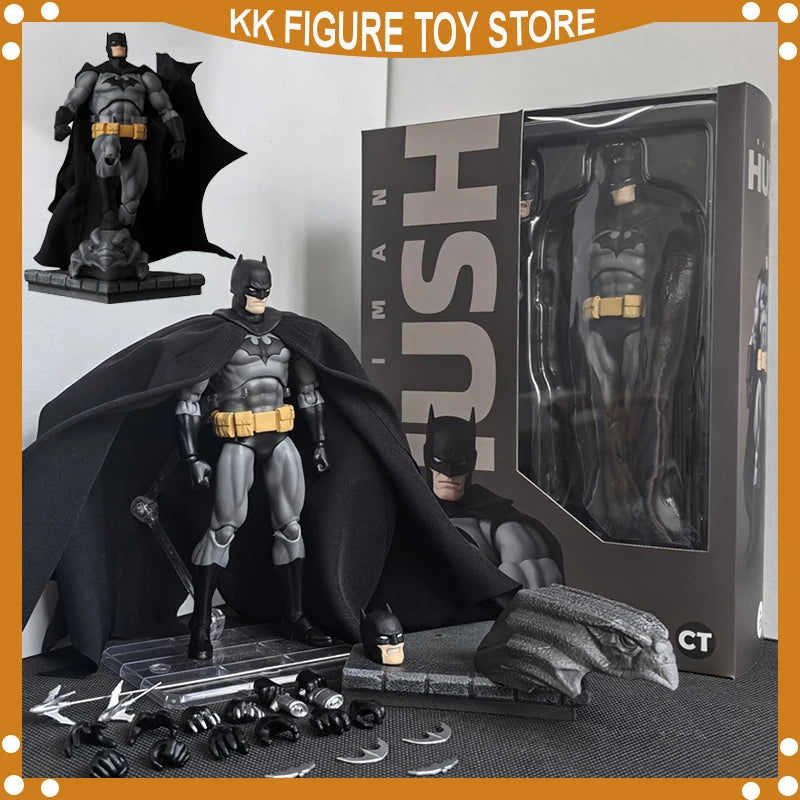 CT Toys Batman Mafex 126 Action Figure — DC Justice League Hush Dark Knight Collectible Toy Gift