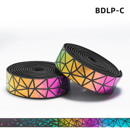 ROCKBROS Bicycle Handlebar Tape – Non-Slip Shock-Absorbing Curved Bar Straps for Road Bikes