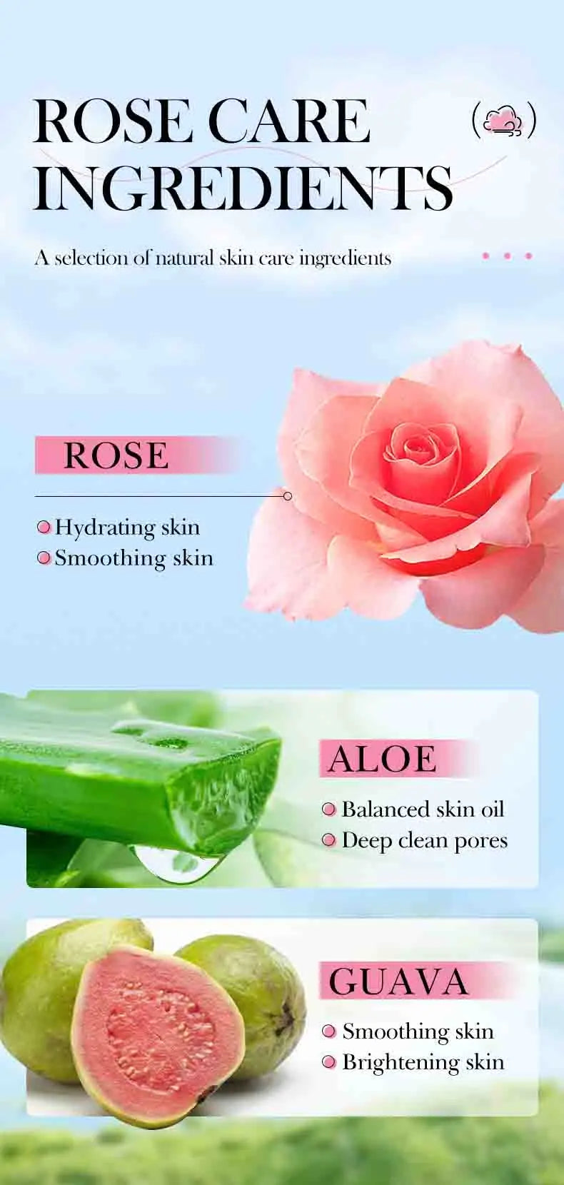 SAODER Fruits Facial Cleanser – Moisturizing & Hydrating Face Wash Foam with Massage for Skincare