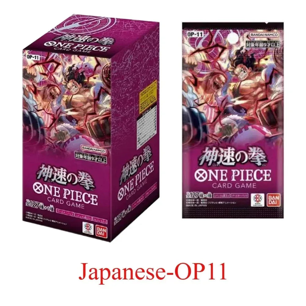 Bandai One Piece OPCG TCG Game Card — Sealed Booster Pack, Collectible Cartoon Cards for Toys & Gifts
