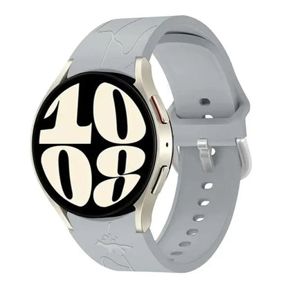 Samsung Galaxy Watch Silicone Sport Band - Replacement Strap for Galaxy Watch 4, 5, 6, 7, 5 Pro and Classic 40mm, 44mm, 45mm