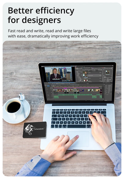SomnAmbulist SATA3 Internal SSD – 120GB to 2TB Solid State Drive for PC & Laptop (2.5 Inch)   2/2