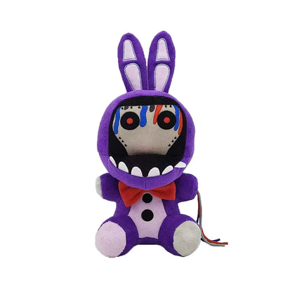FNAF Freddy’s 18cm Plush Toy – Stuffed Bear & Rabbit Game Plush for Kids Birthday & Christmas Gift