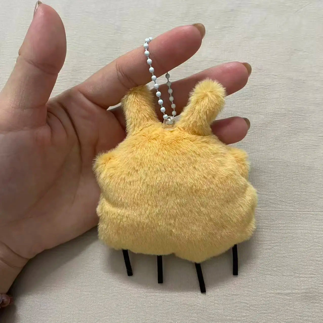 Hollow Knight Silk Song Plush Keychain – Homemade Flea Dog Doll with Vocal Feature, Cute Gift Collection