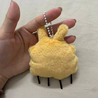 Hollow Knight Silk Song Plush Keychain – Homemade Flea Dog Doll with Vocal Feature, Cute Gift Collection