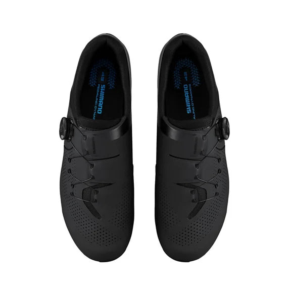 SHIMANO SH-RC302 Road Cycling Shoes - Glass Fiber Reinforced Nylon Self-Locking Bicycle Shoes