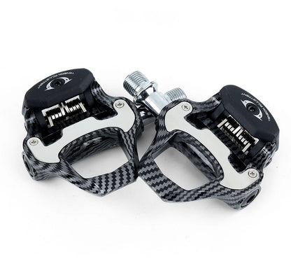 RACEWORK Carbon Fiber Road Bike Pedals Ultra-Light SPD Keo Self-Locking Professional Cycling Pedals