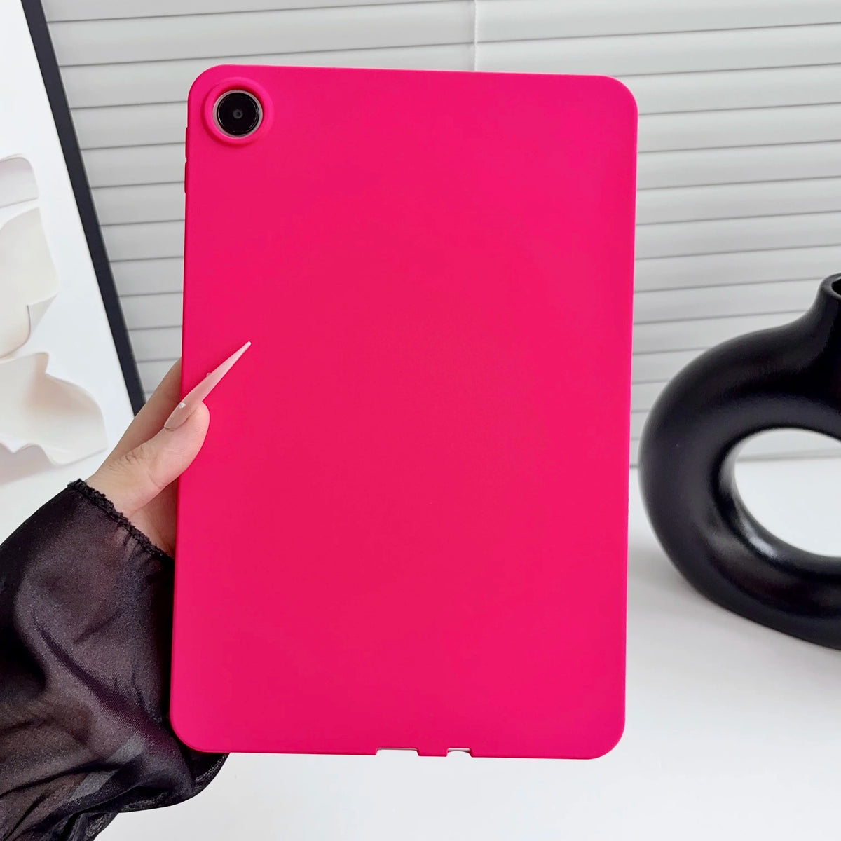 Soft Silicone iPad Case - Protective Cover for iPad 7th–12th Gen, Air, Pro 11, A16 and Mini Models
