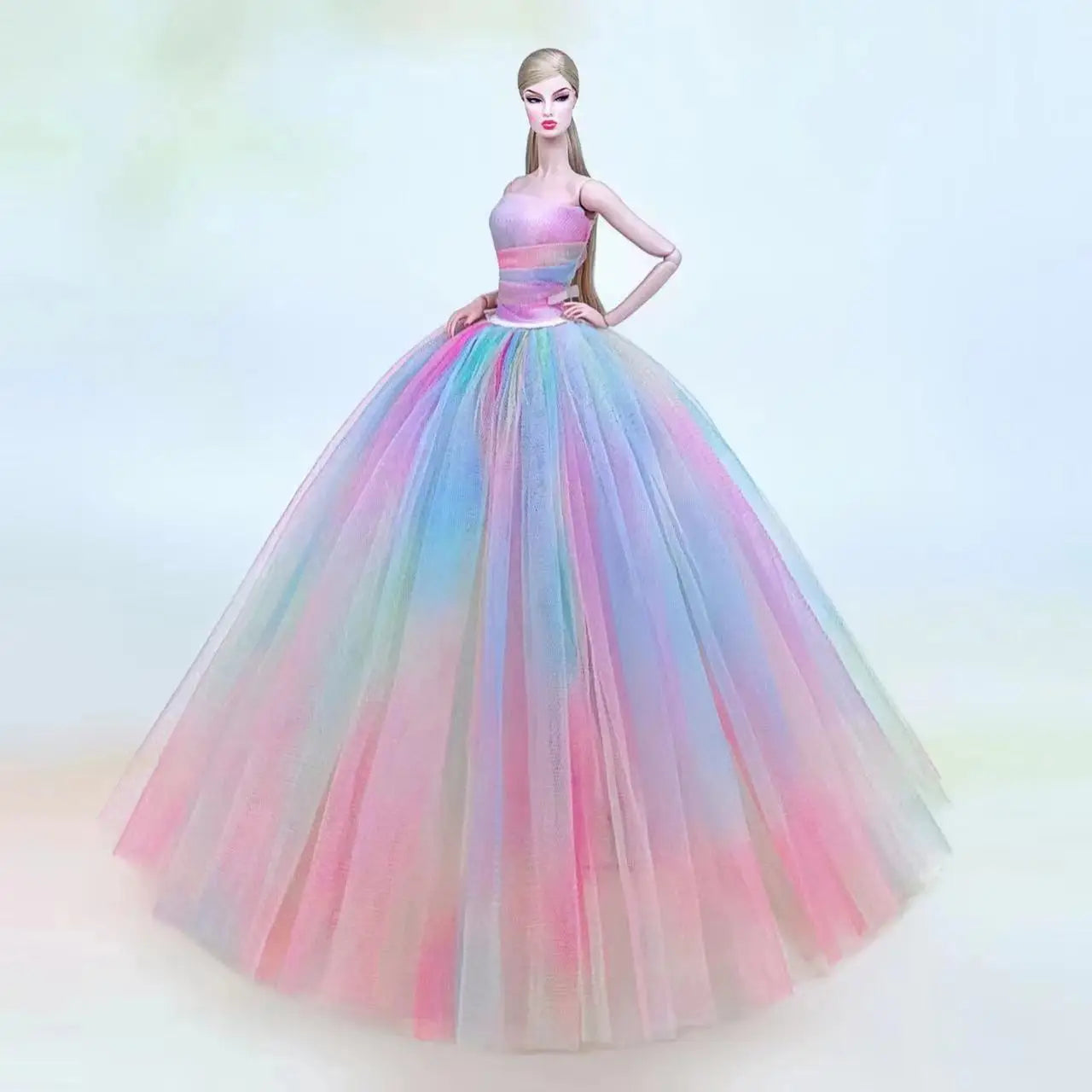 Barbie & 30cm BJD Doll Clothes — Princess, Wedding & Long Gown Dress Accessories for Doll Houses
