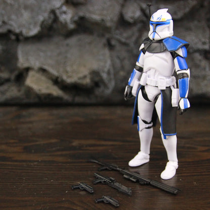 Star Wars 6" Action Figures – 501st Legion ARC & ARF Troopers, Rex, Jesse, Bane, Denal, Tup, Dogma Clone Toy
