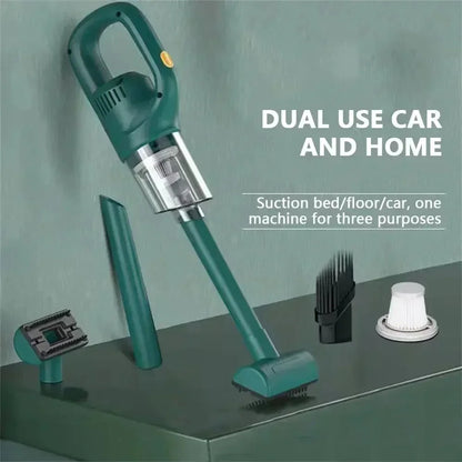 Cordless Handheld Vacuum Cleaner – Rechargeable Wet & Dry Mini Vacuum for Home, Car & Pet Cleaning