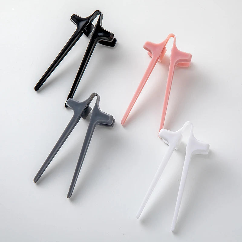 Creative Lazy Fingers Snack Clip - Easy Learning Chopsticks for Clean Hands, Fun Training Aids, Gaming and Snacking Finger Set