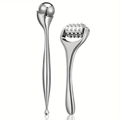 Newest Stainless Steel Full Body Ice Roller – Face & Eye Massager for Firming, Lifting, and Tightening Skin