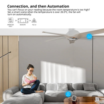 SONOFF BASICR4 WiFi Smart Switch - ESP32 Remote Control with eWeLink, Alexa & Google Home Compatibility