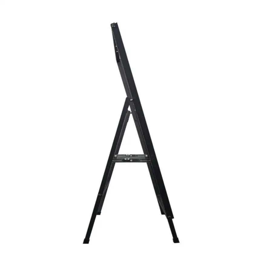 Black A-Frame Sidewalk Sign Stand – Floor Standing Advertising Poster Board Display for Shop, Street & Outdoor Marketing