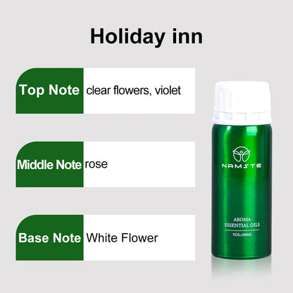 Namste 100ml Ritz Carlton Hotel Essential Oil - Pure Plant Air Freshener for Home & Hotels + 3x5ml Sample Set