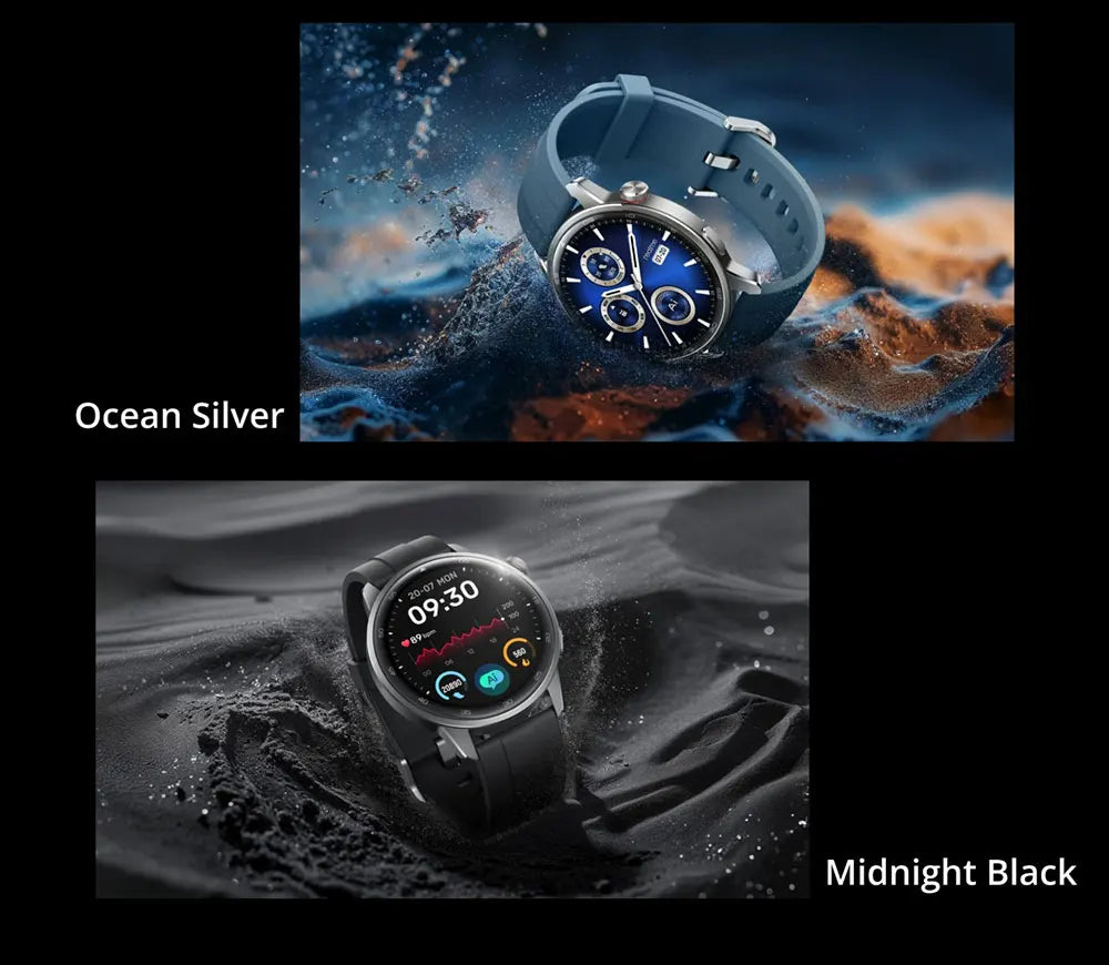 Global Version realme Watch S2 – 1.43'' AMOLED Smartwatch, 20-Day Battery, AI Engine, IP68 Waterproof