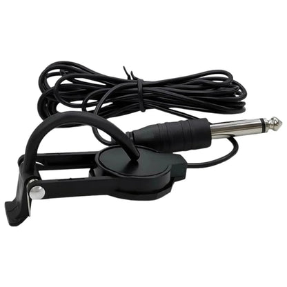 Clip-On Audio Jack Pickup – 2.5M Sound Transducer for Acoustic Guitar, Mandolin, Bouzouki, Violin, Banjo & Ukulele