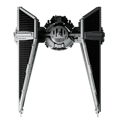 TIE Interceptors Spaceship 1931PCS Building Blocks - Compatible 75382 Assembly Model | Modified Imperial Fighters Toy for Kids