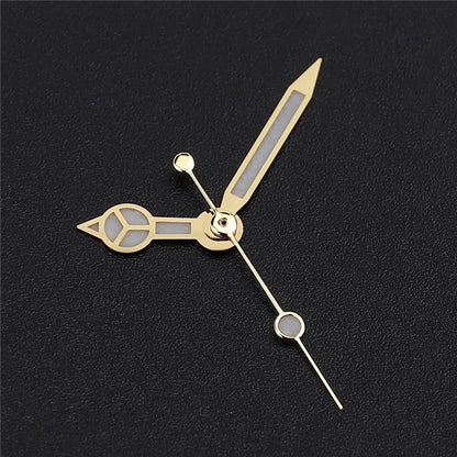 High-Quality Watch Hands – Polished Silver 12.5×12×8mm, C3 & BGW9 Green/Blue Luminous for NH35, NH36, NH34 Movements