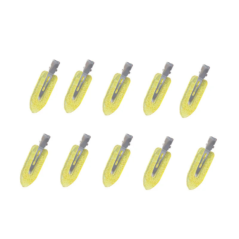10PCS No Crease Hair Clips Set – Basic Hairpins for Women & Girls, No Bend, Styling & Makeup Accessories