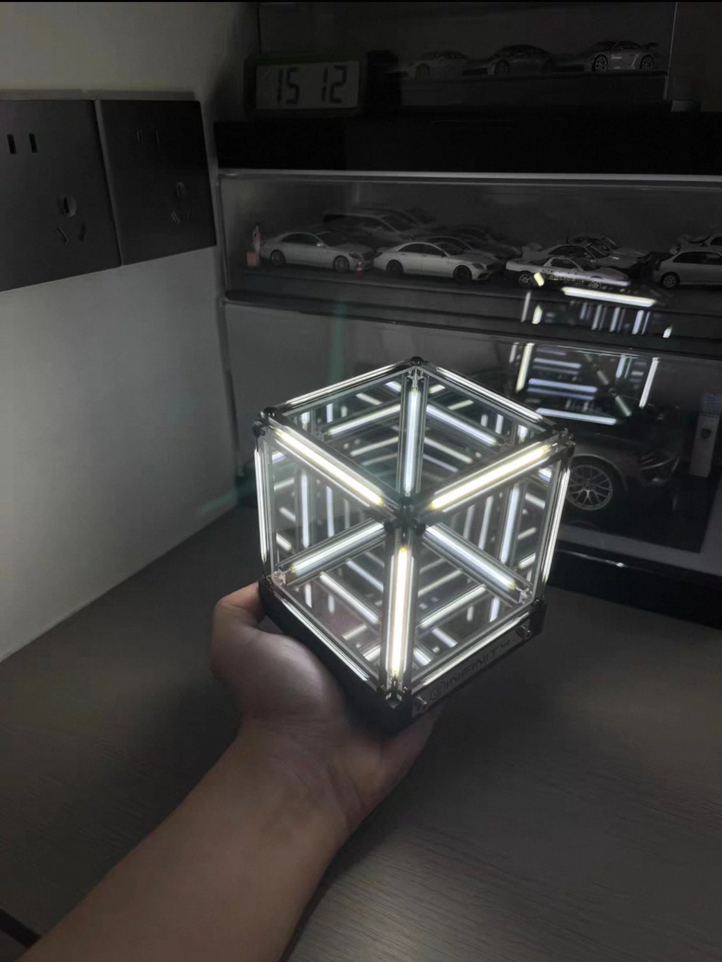Car Custom Ambient Atmosphere Light – 4D Space Super Cube LED Car Night Light Decoration Accessory