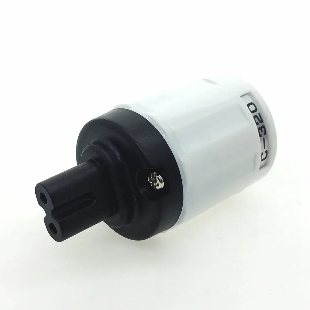 HiFi IEC Power Connector - Oyaide Rhodium & Gold Plated Copper C7 Mains Plug C-079 C-037 C-004 C-029 Female Socket
