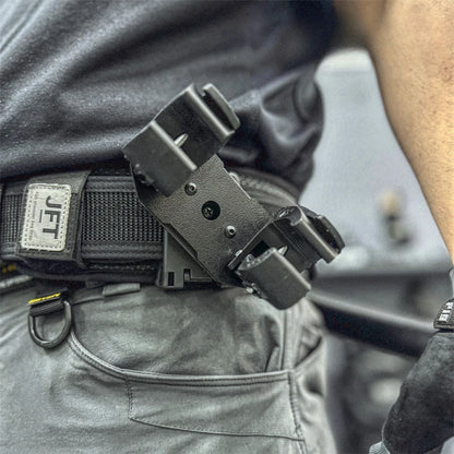 Multifunctional Tactical MOLLE Stick Holder – Adjustable Belt Clip Outdoor Survival Tool Cover for Camping & EDC Gear