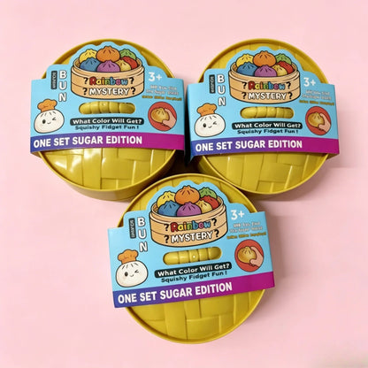 Dumpling Squishy Stress Relief Toy - Cute Slow-Rebound Fidget Toy for Kids & Adults