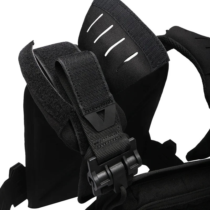 YAKEDA ATFG MOX CAMO Tactical Plate Carrier – Lightweight, Quick Release, 1000D Nylon MOLLE Vest for Combat & Hunting