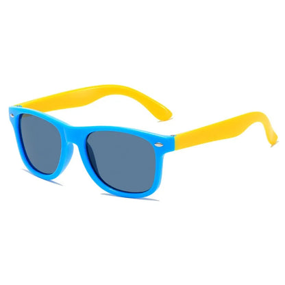 Children’s Color Matching Sunglasses – UV Resistant Summer Sun Shades for Boys & Girls