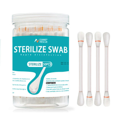 Disposable Iodophor Alcohol Cotton Swabs – Sterile Disinfection Sticks for Wound Care & Emergency First Aid