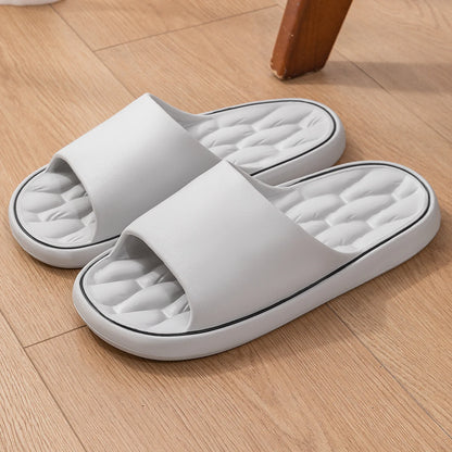 Men’s Summer Cloud Slippers – Soft Non-Slip Sole Sandals for Home, Beach, Indoor & Outdoor Casual Wear