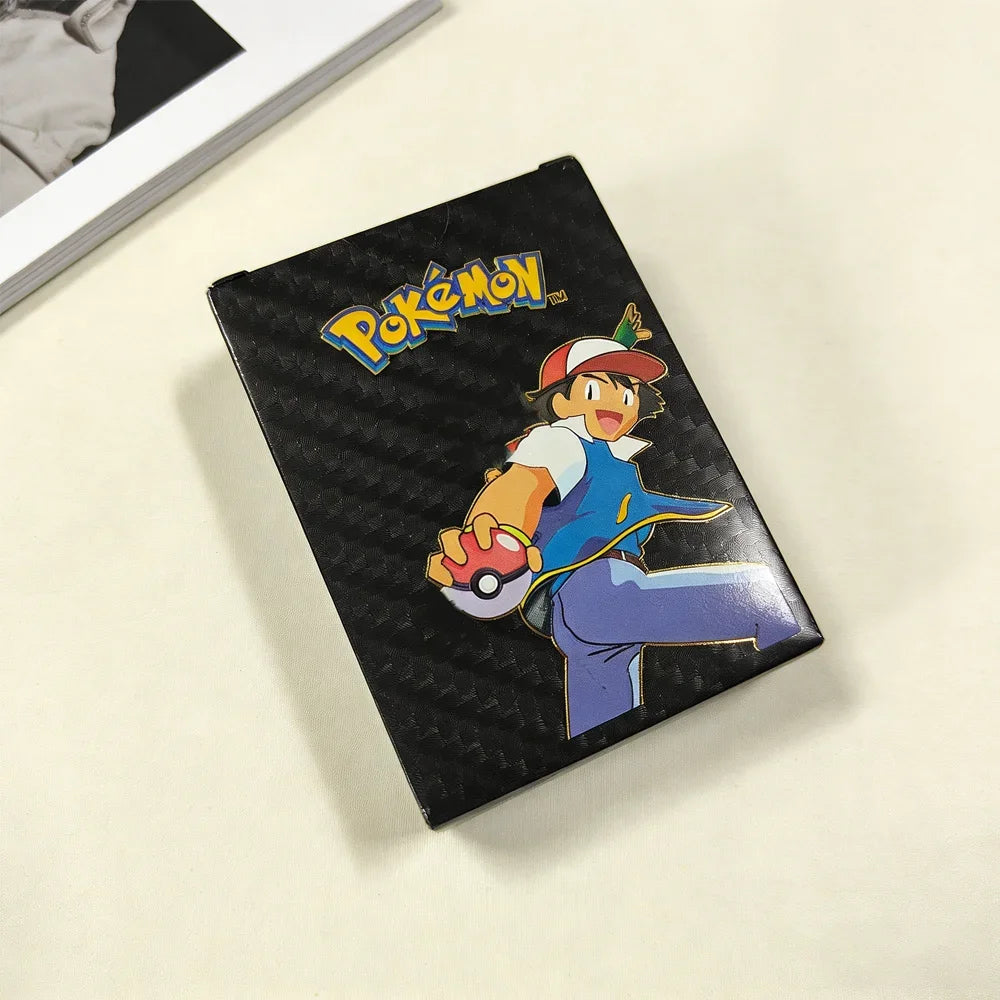 55-Piece Charizard Gold Foil Card Set - English & Spanish VMAX GX Collectible Trading Cards