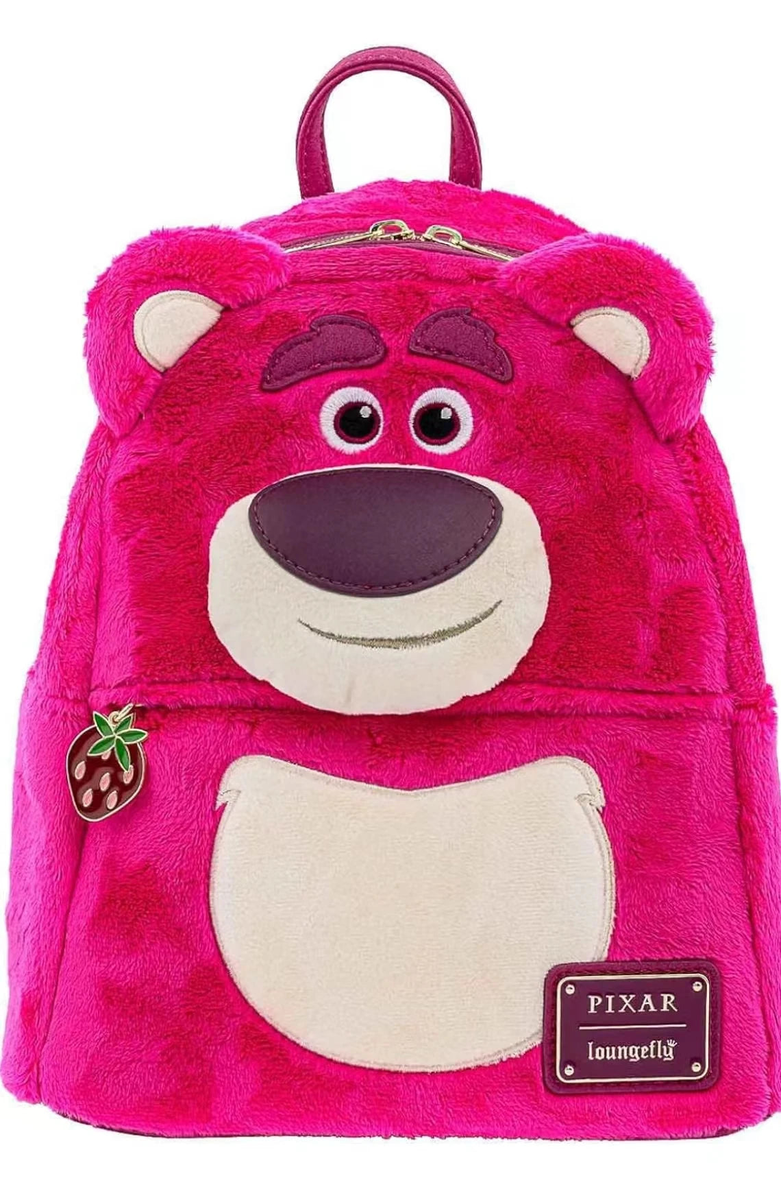 The Aristocats Marie Mini Backpack – Floral Print Schoolbag with Villains Scene, Maleficent & Sleeping Beauty Design for Kids