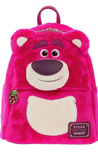 The Aristocats Marie Mini Backpack – Floral Print Schoolbag with Villains Scene, Maleficent & Sleeping Beauty Design for Kids