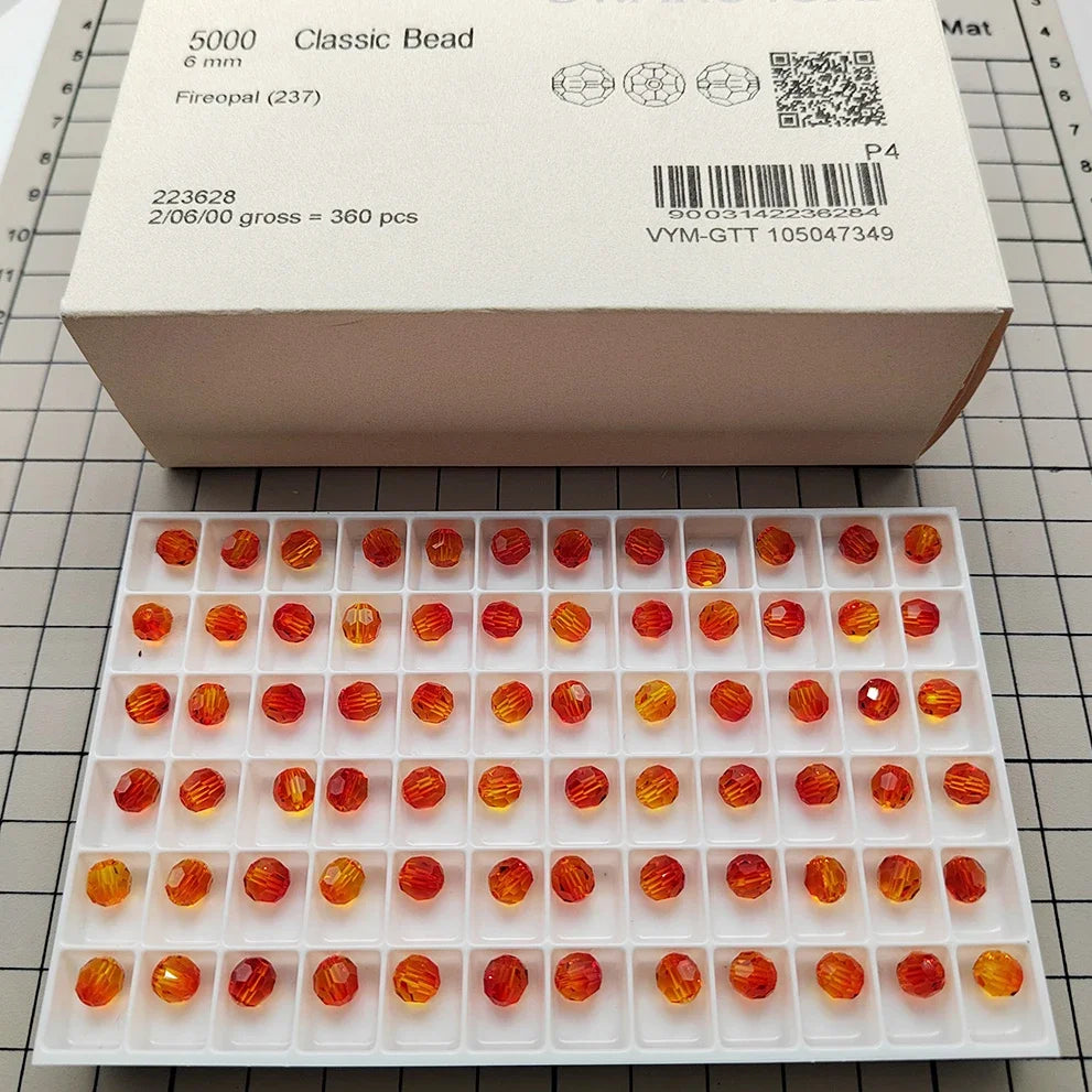 Genuine Austrian Crystal Round Beads - Timeless Rhinestone Spacer Beads for DIY Jewelry Making