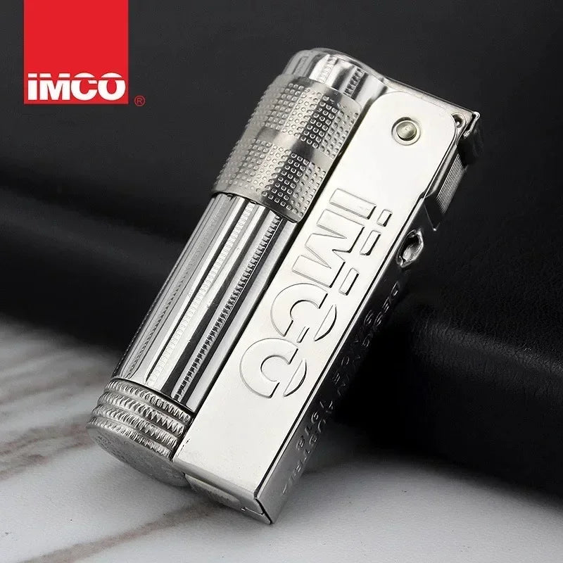 IMCO Aiku 6700 Metal Lighter – Austrian Retro Trench Design, Windproof Kerosene Lighter for Men’s Smoking Gift