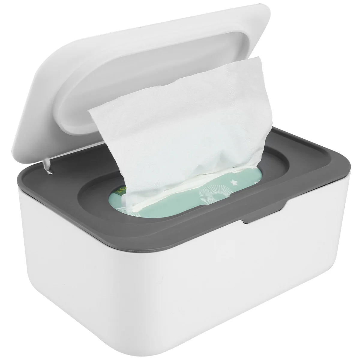 Portable Wet Tissue Box Dispenser with Lid – Dustproof Napkin & Tissue Holder for Baby, Car, and Home Use