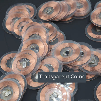 T5577 Rewritable RFID Smart Chip Tag – 125kHz Cloning Badge & Proximity Key Coin Card EM4305