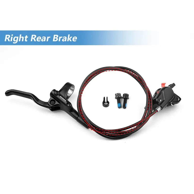 Shimano MT200 MTB Hydraulic Disc Brake Set – 160mm Rotors, BR-BL Calipers for Mountain Bike Cycling Parts